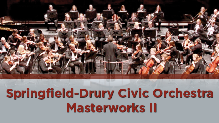 SPRINGFIELD-DRURY CIVIC ORCHESTRA – Masterworks II