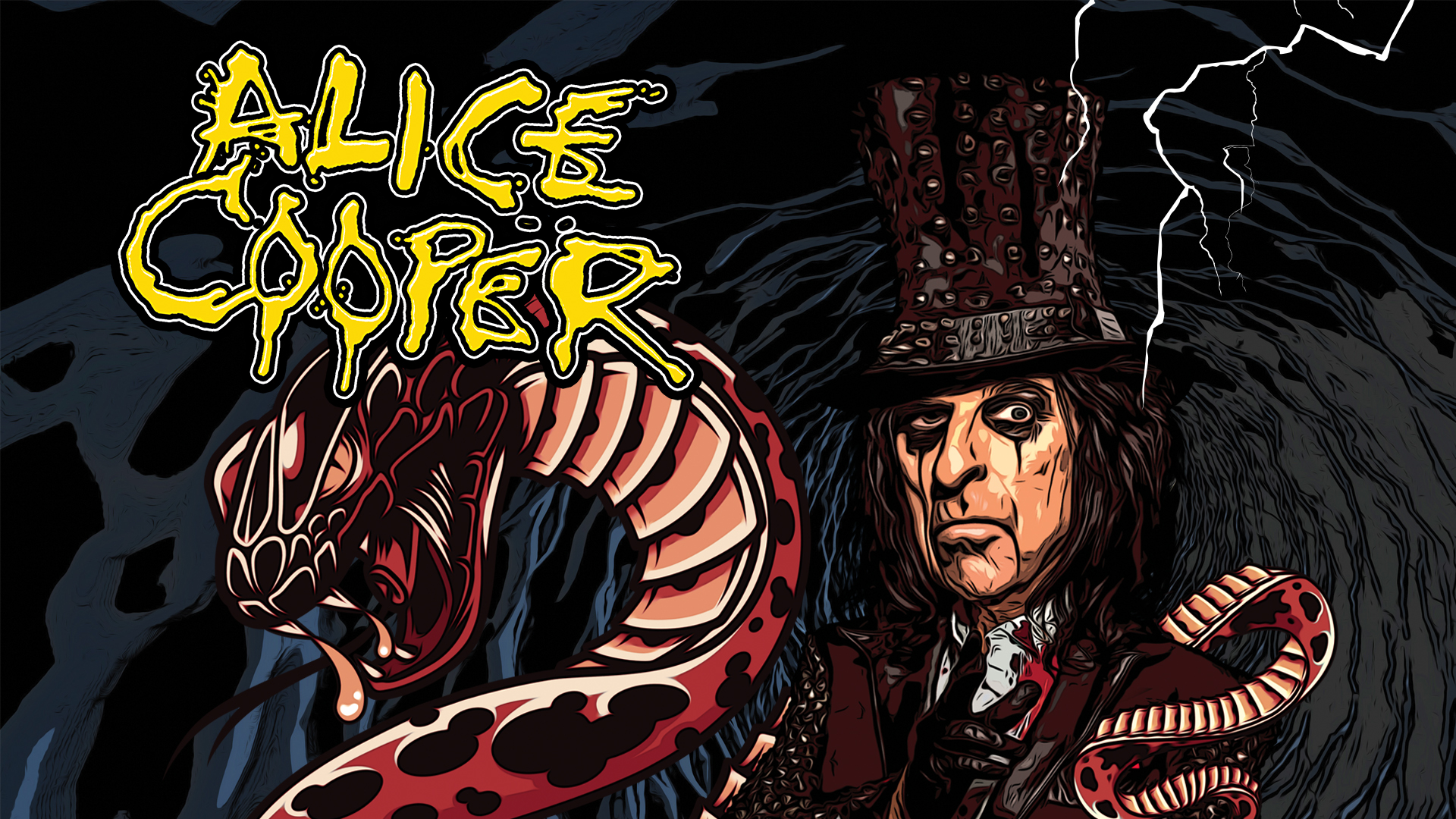 ALICE COOPER: Too Close for Comfort