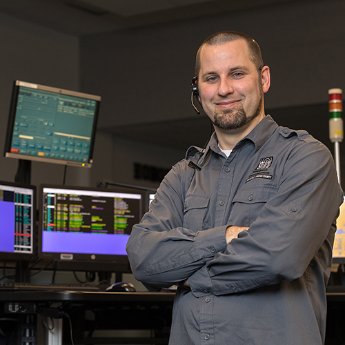 9-1-1 Telecommunicator Keith Bachman 