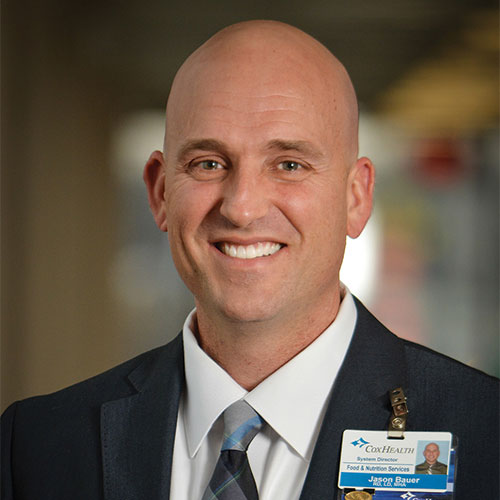 System director for food services, CoxHealth Jason Bauer 