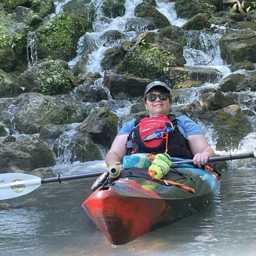 Kayaker  |  Environment Compliance Researcher Julie Carey  