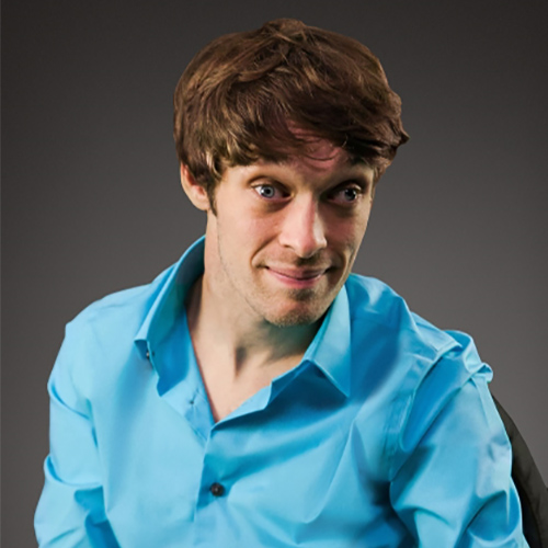 Award-winning comedian, show host and TV writer Zach Anner 